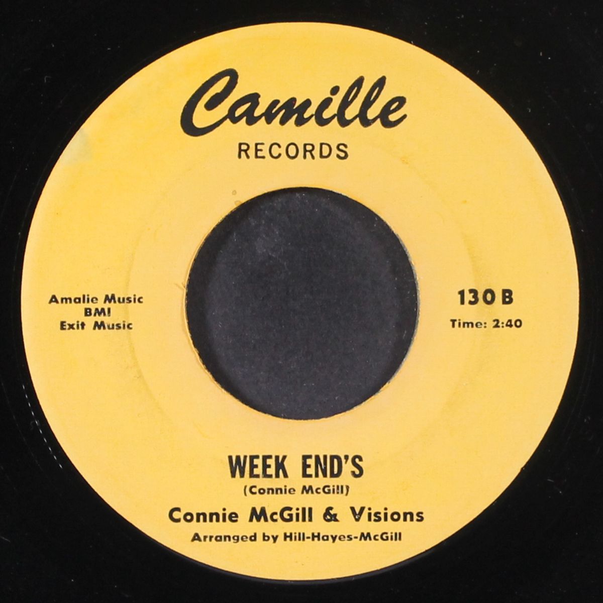 i'm so happy i found you / week end's by CONNIE MCGILL & VISIONS