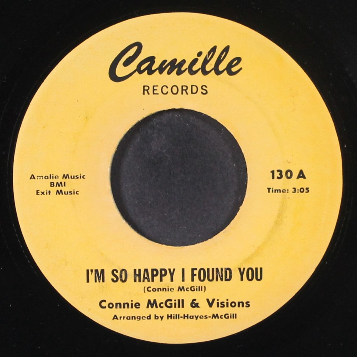 i'm so happy i found you / week end's by CONNIE MCGILL & VISIONS
