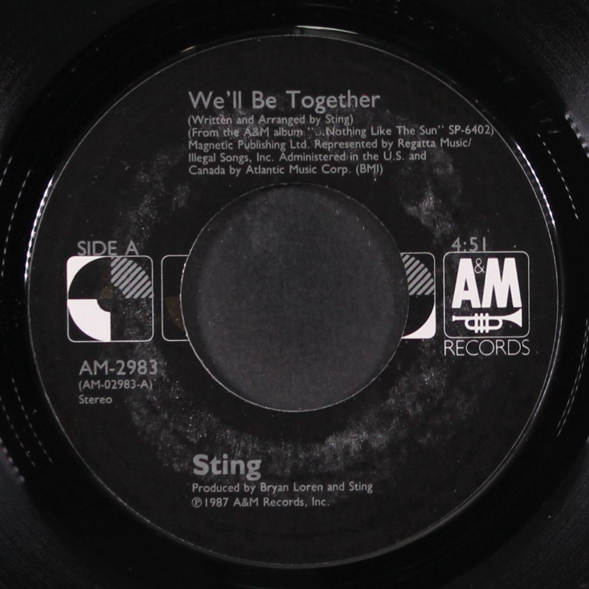 we'll be together by STING