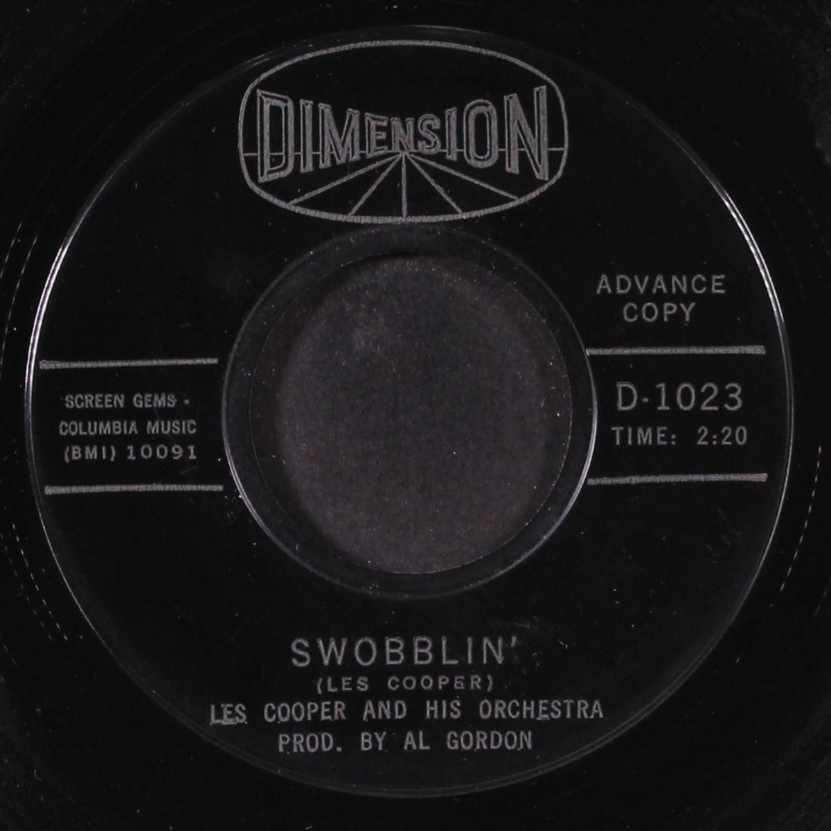 motor city / swobblin' by LES COOPER