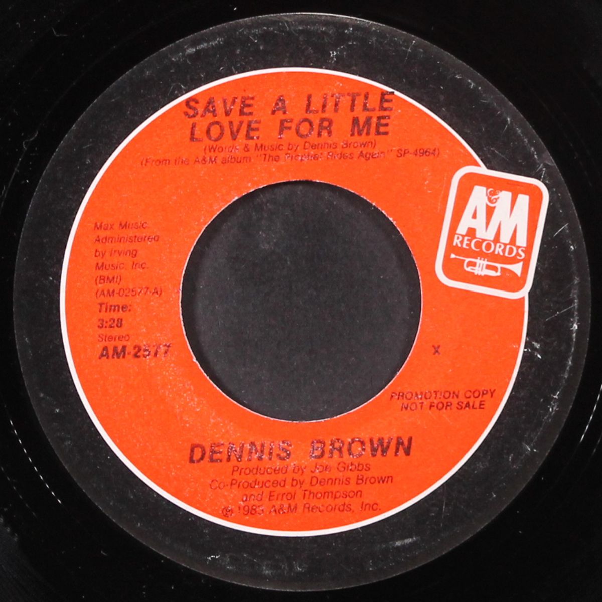 save a little love for me / same by DENNIS BROWN