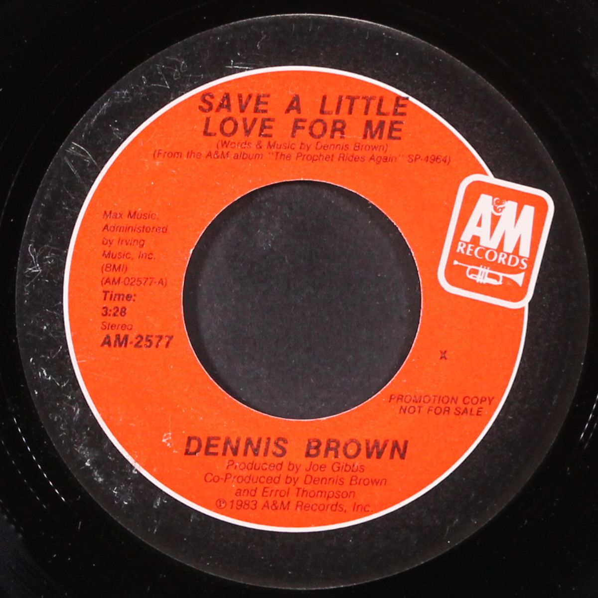 save a little love for me / same by DENNIS BROWN