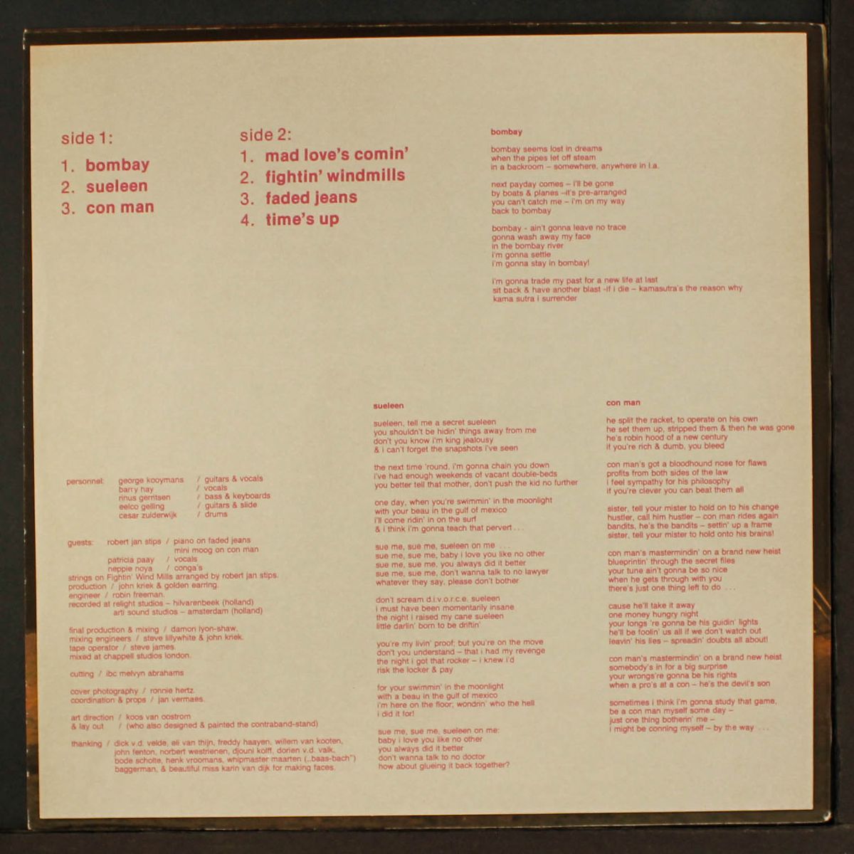 contraband by GOLDEN EARRING