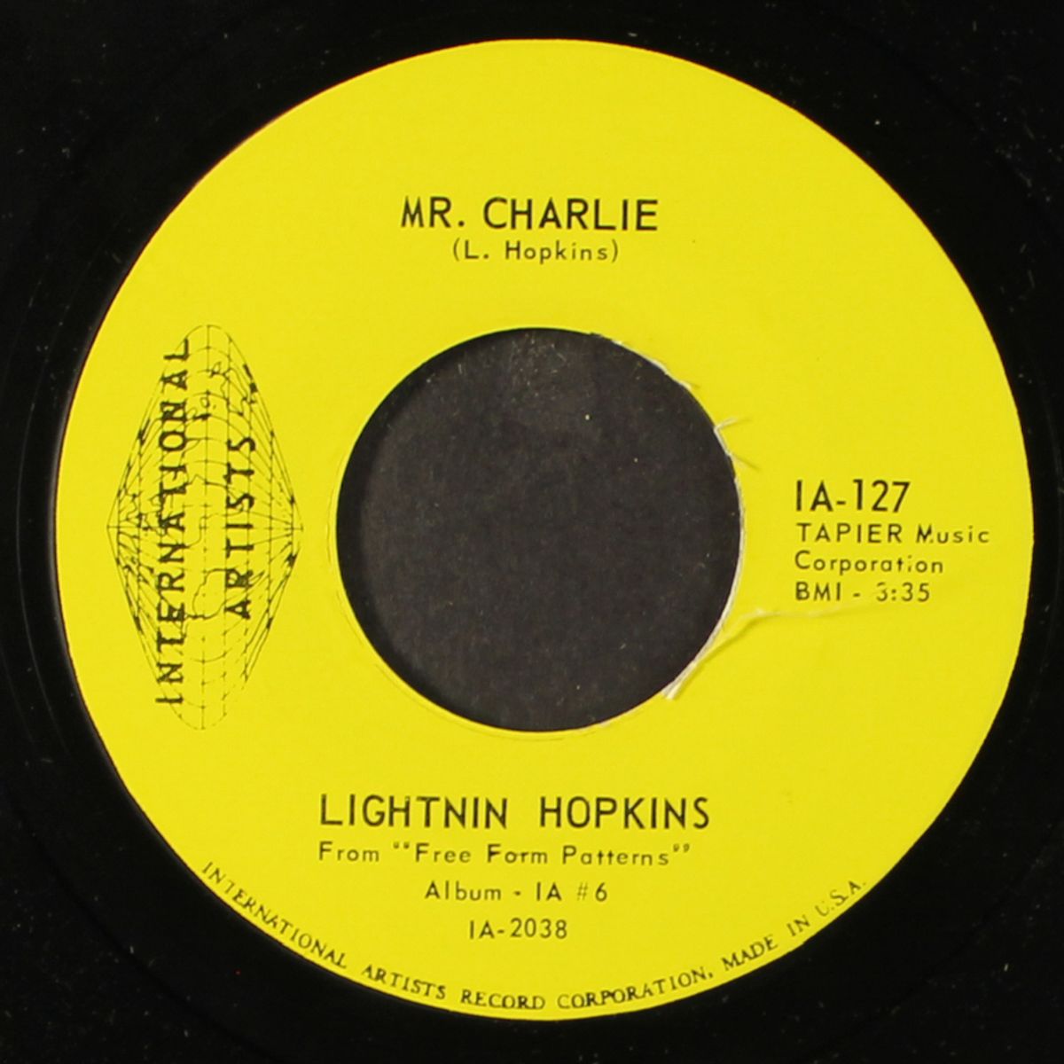 mr. charlie / baby child by LIGHTNIN' HOPKINS