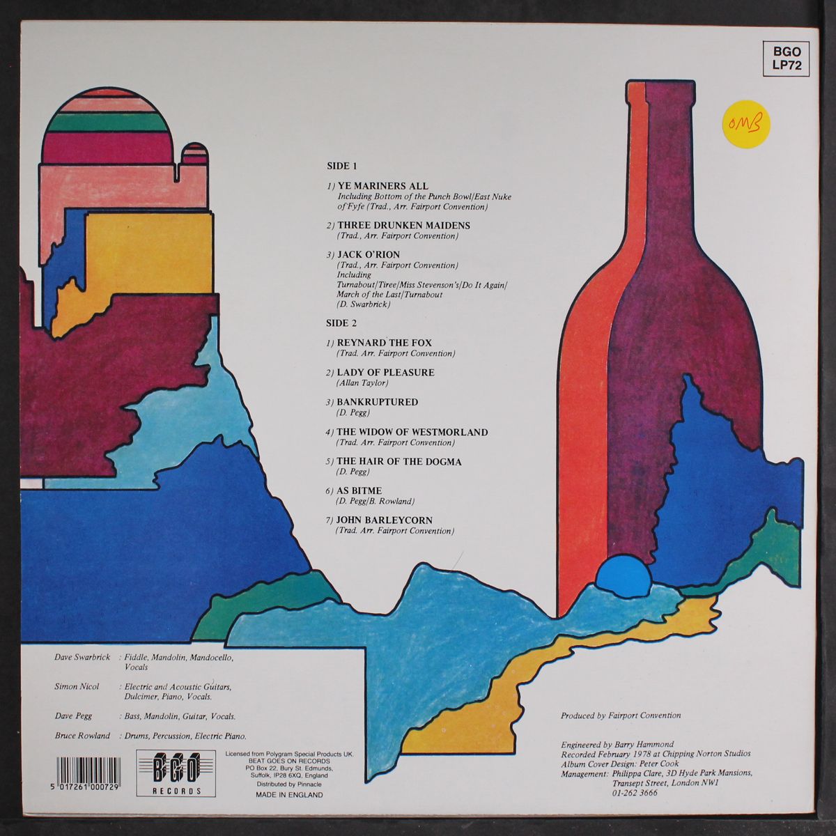 tippler's tales by FAIRPORT CONVENTION