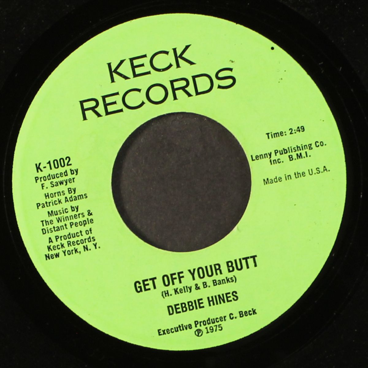 get off your butt / sacrifices by DEBBIE HINES