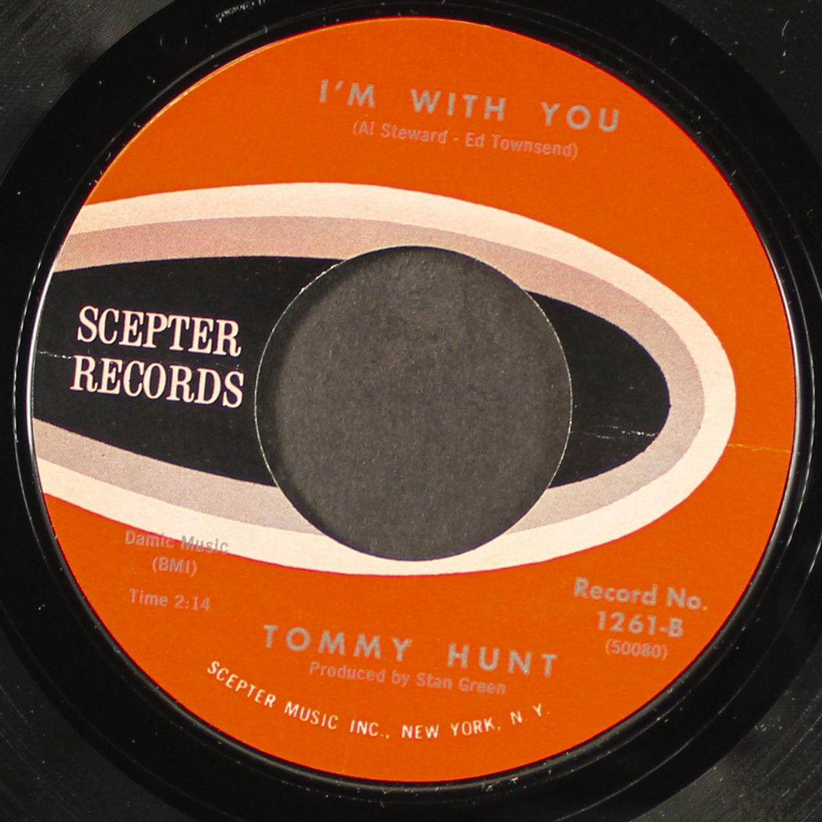 i am a witness / i'm with you by TOMMY HUNT