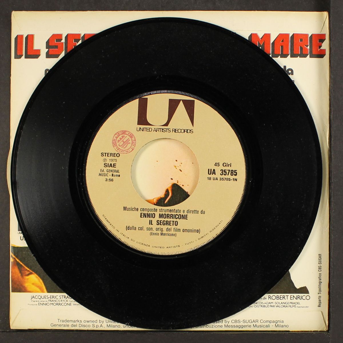 il segreto / dal mare by ENNIO MORRICONE