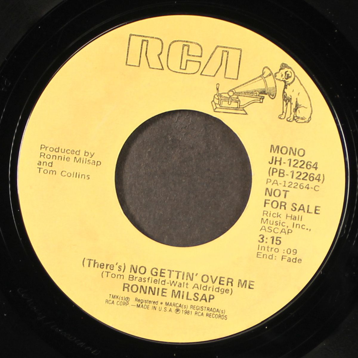 (there's no gettin' over me / mono) by RONNIE MILSAP