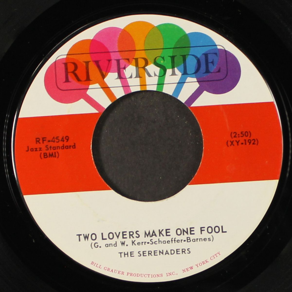 adios, my love / two lovers make one fool by SERENADERS