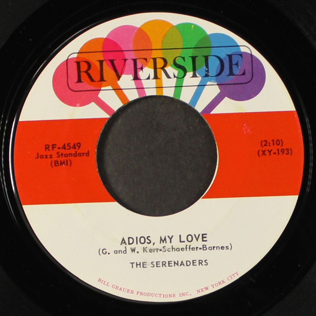 adios, my love / two lovers make one fool by SERENADERS