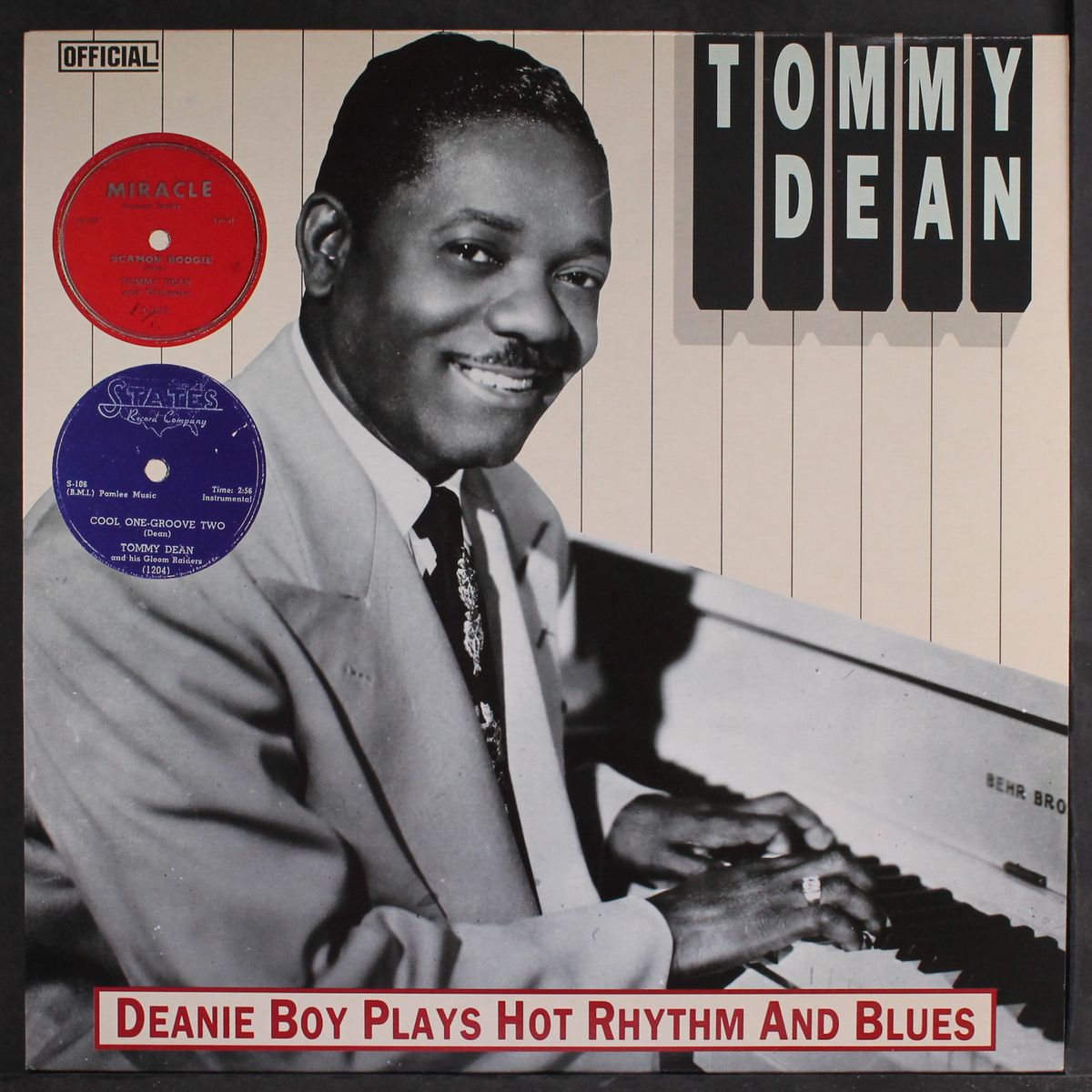 deanie boy plays hot rhythm and blues by TOMMY DEAN