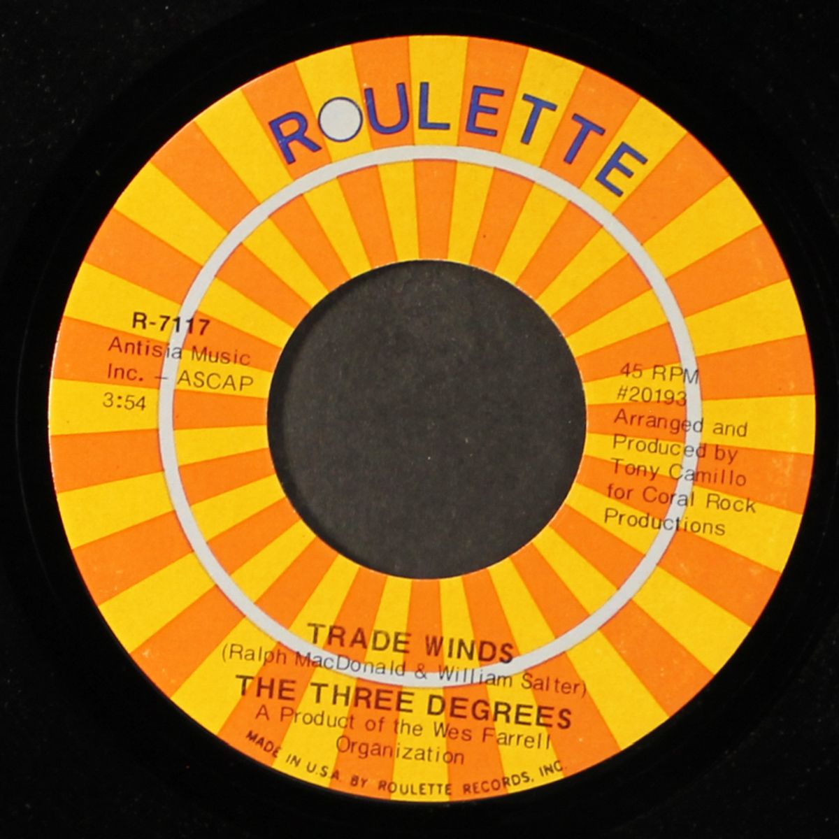 i turn to you / trade winds by THREE DEGREES
