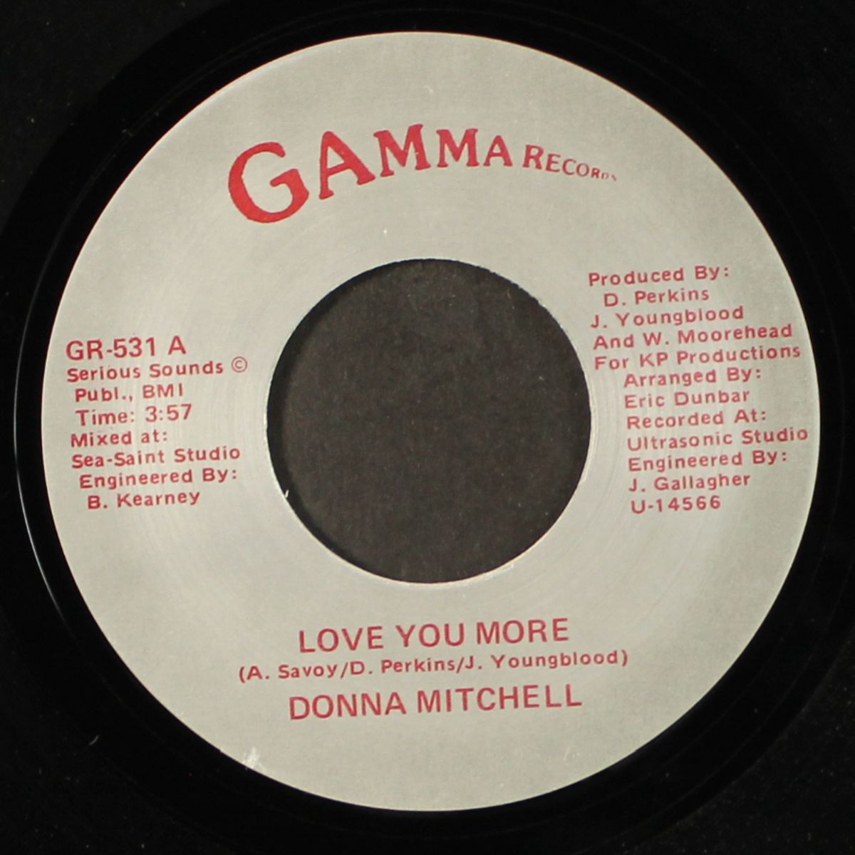 love you more / could there be a future by DONNA MITCHELL