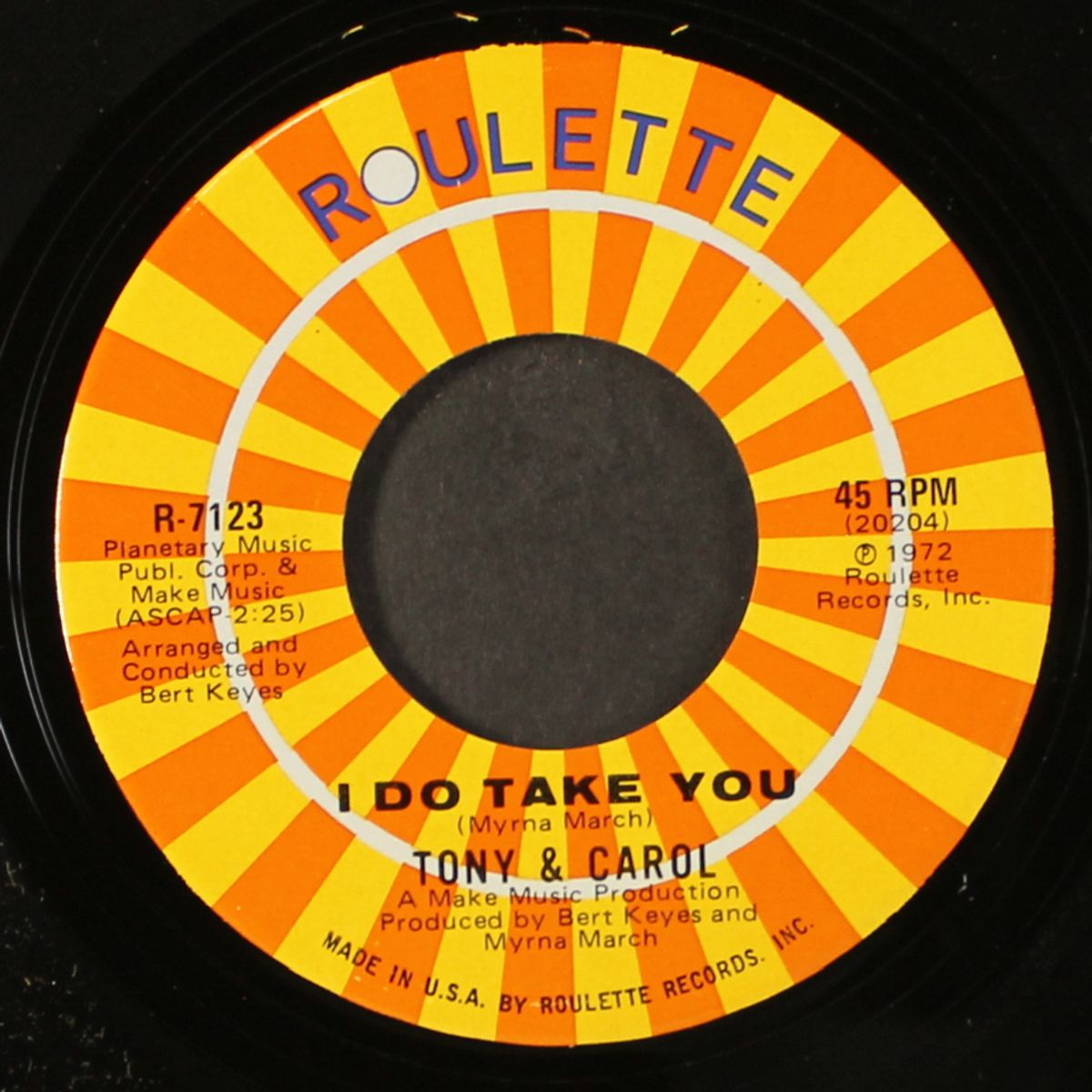 you and i / i do take you by TONY & CAROL