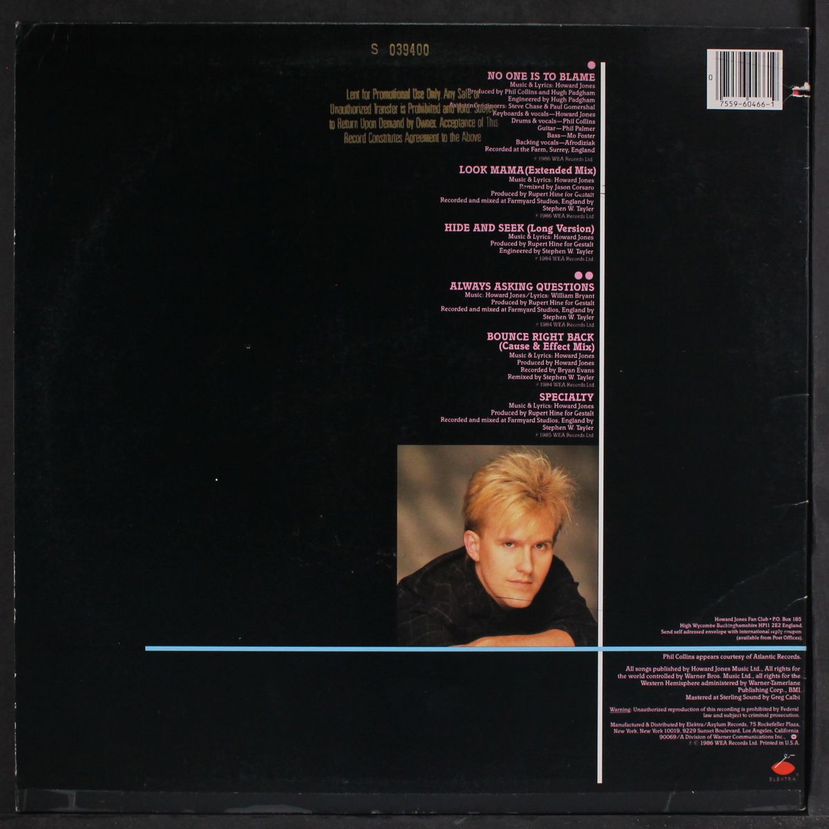 action replay by HOWARD JONES