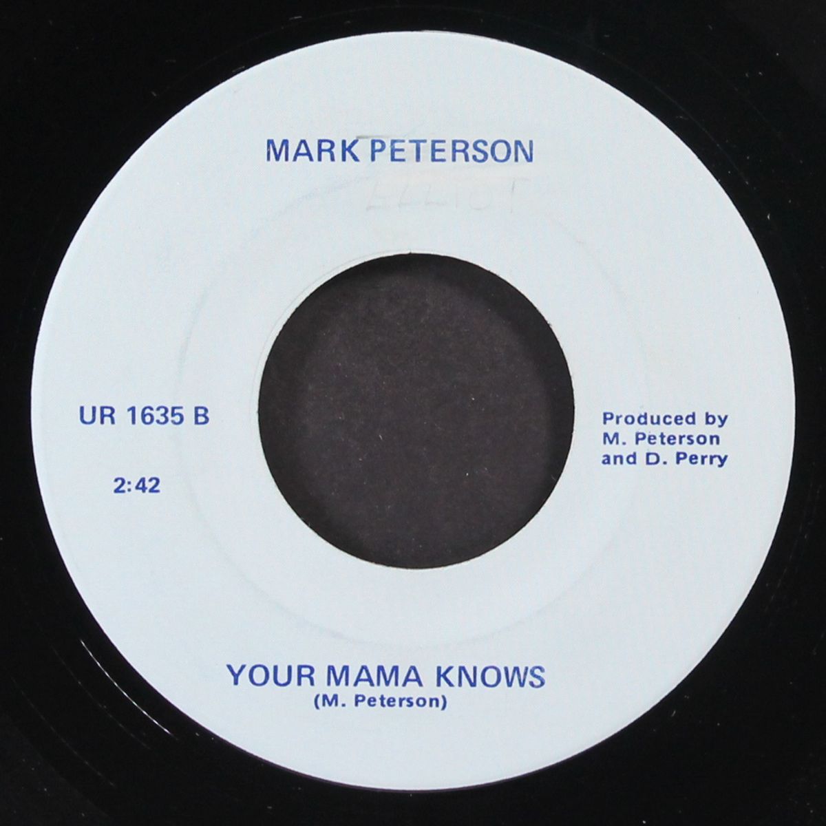 heartbeat / your mama knows by MARK PETERSON