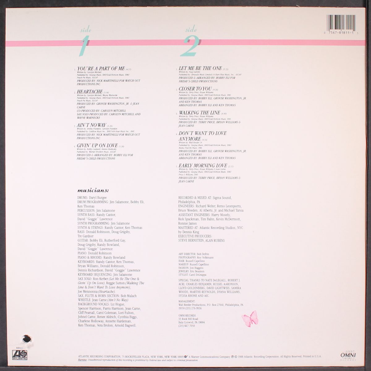 you're a part of me by JEAN CARNE
