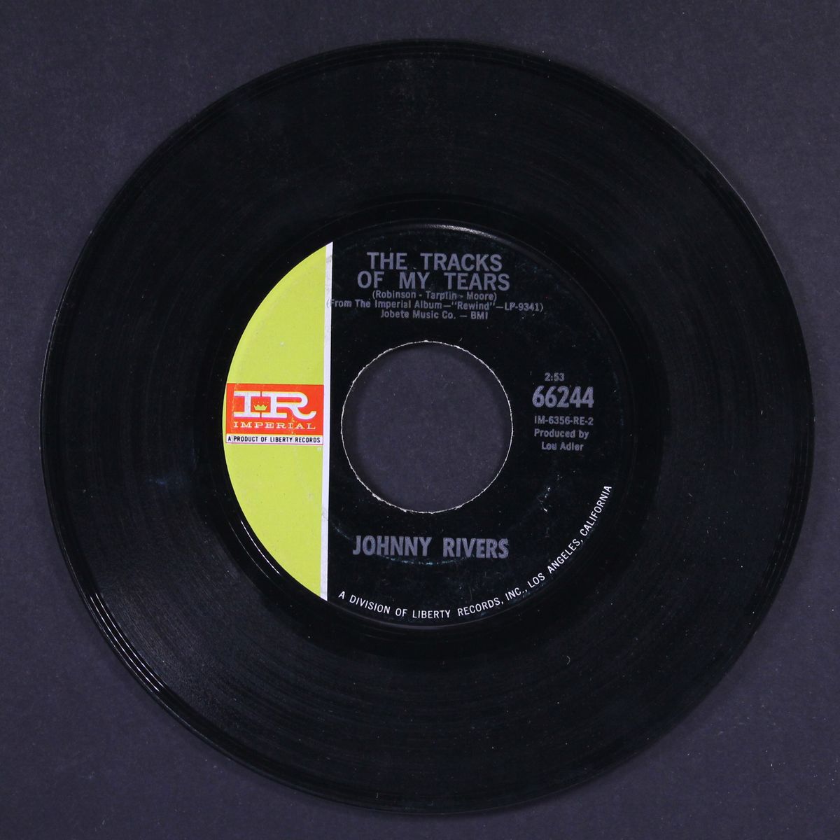 the tracks of my tears / rewind medley by JOHNNY RIVERS