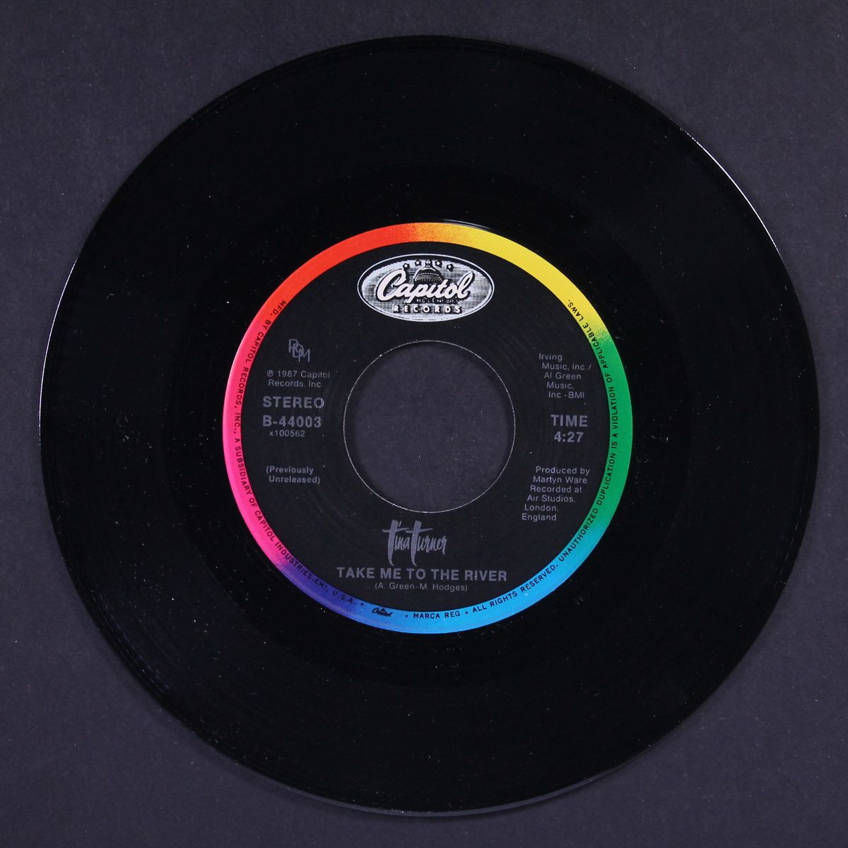 break every rule / take me to the river by TINA TURNER