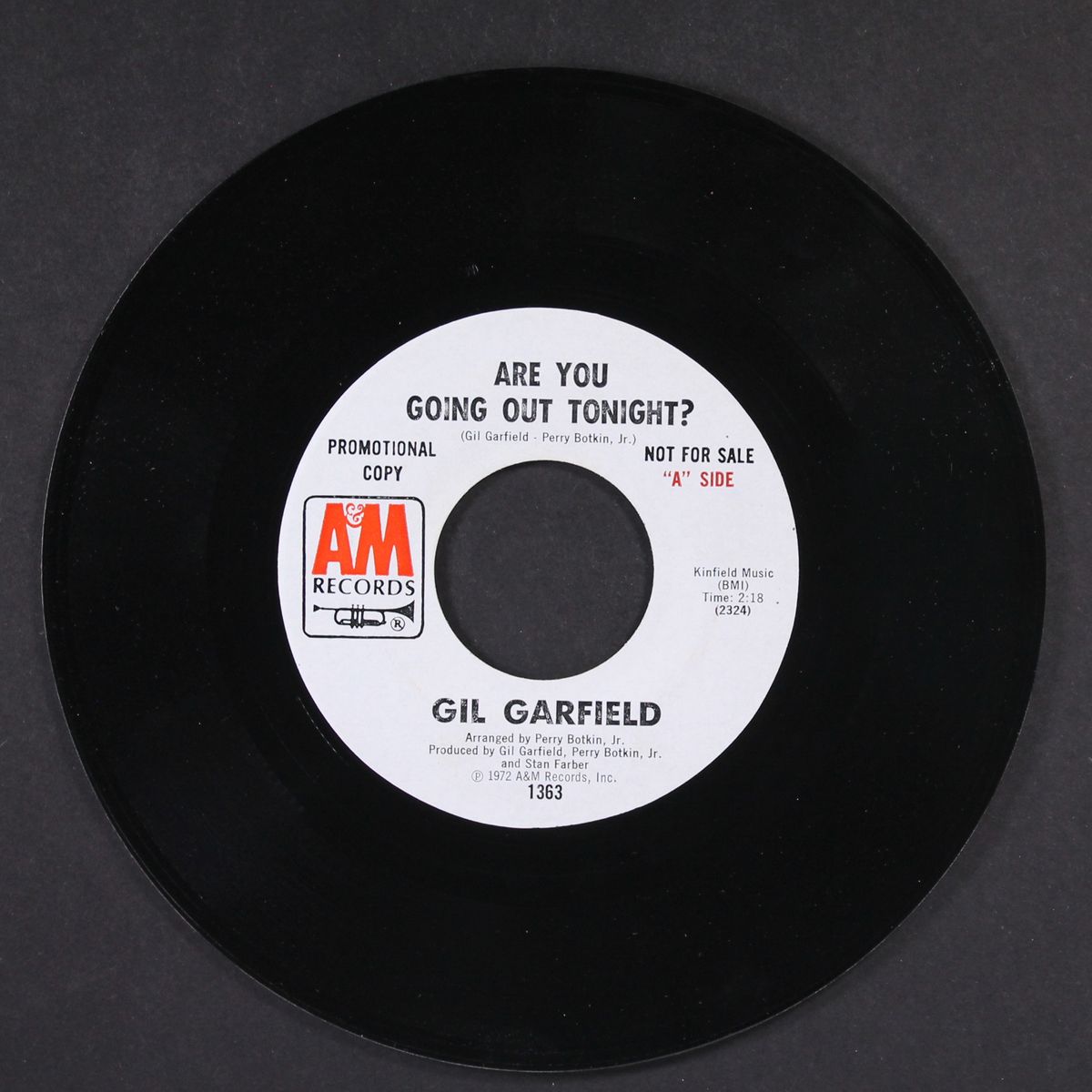 are you going out tonight / the prodigy by GIL GARFIELD