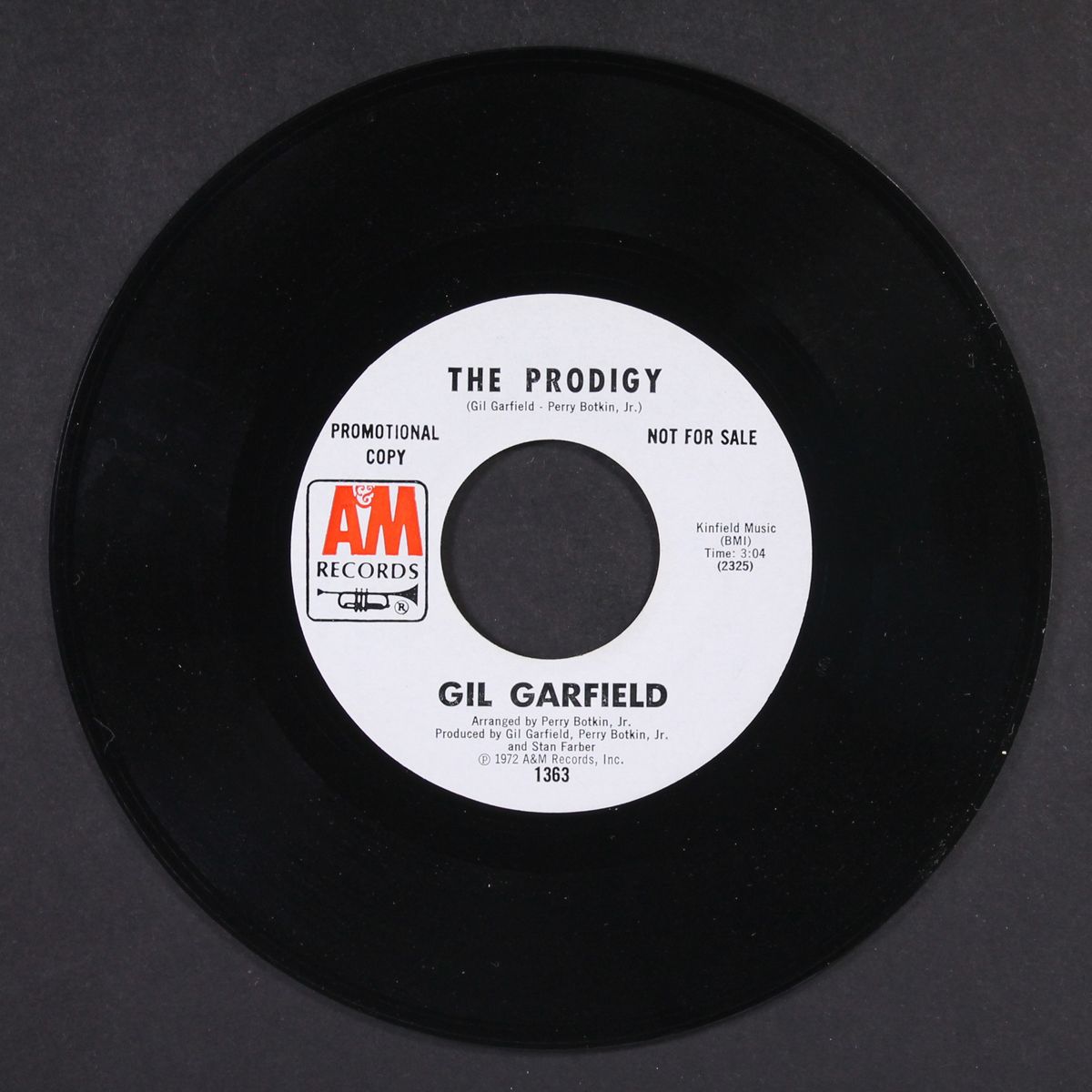 are you going out tonight / the prodigy by GIL GARFIELD