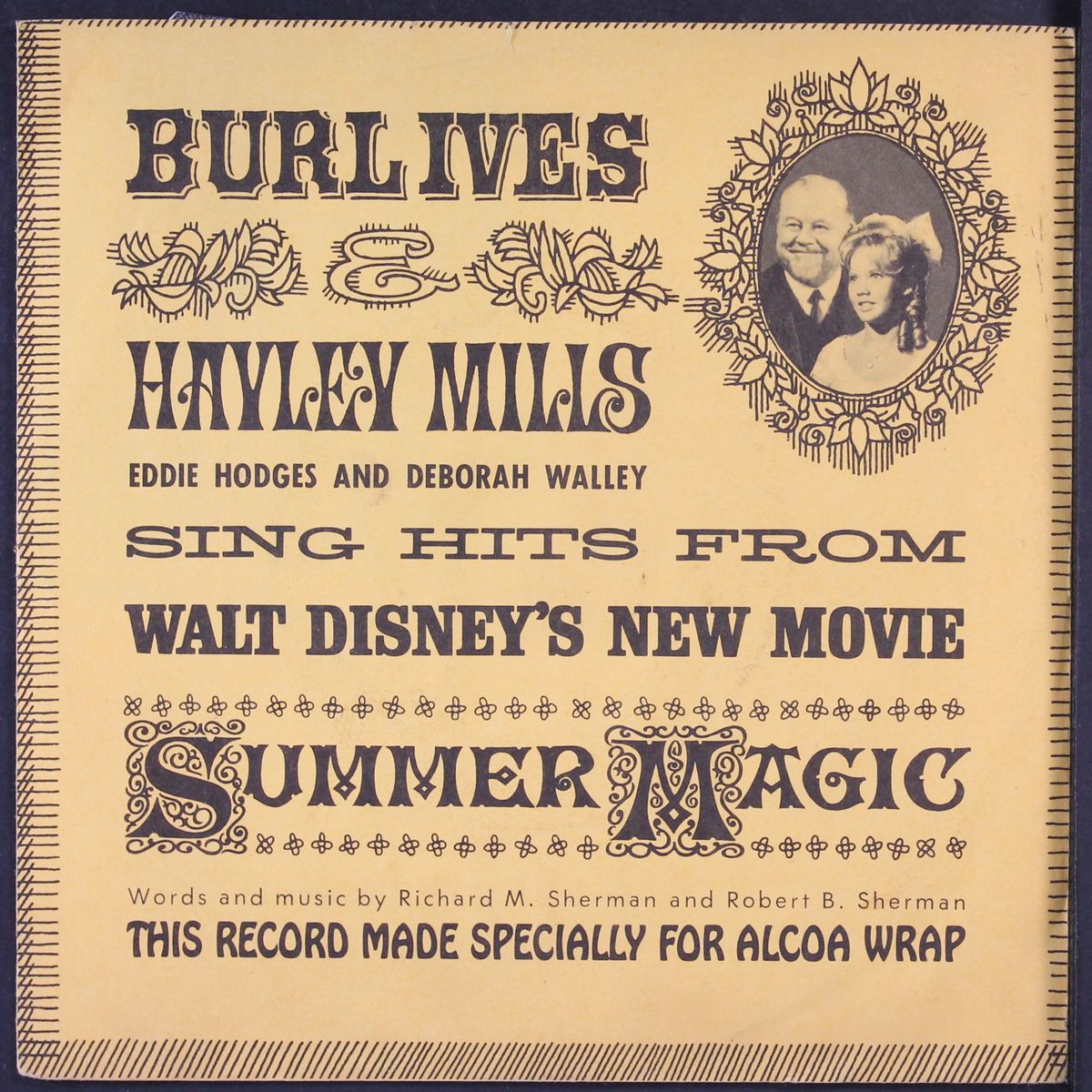 summer magic by BURL IVES & HAYLEY MILLS