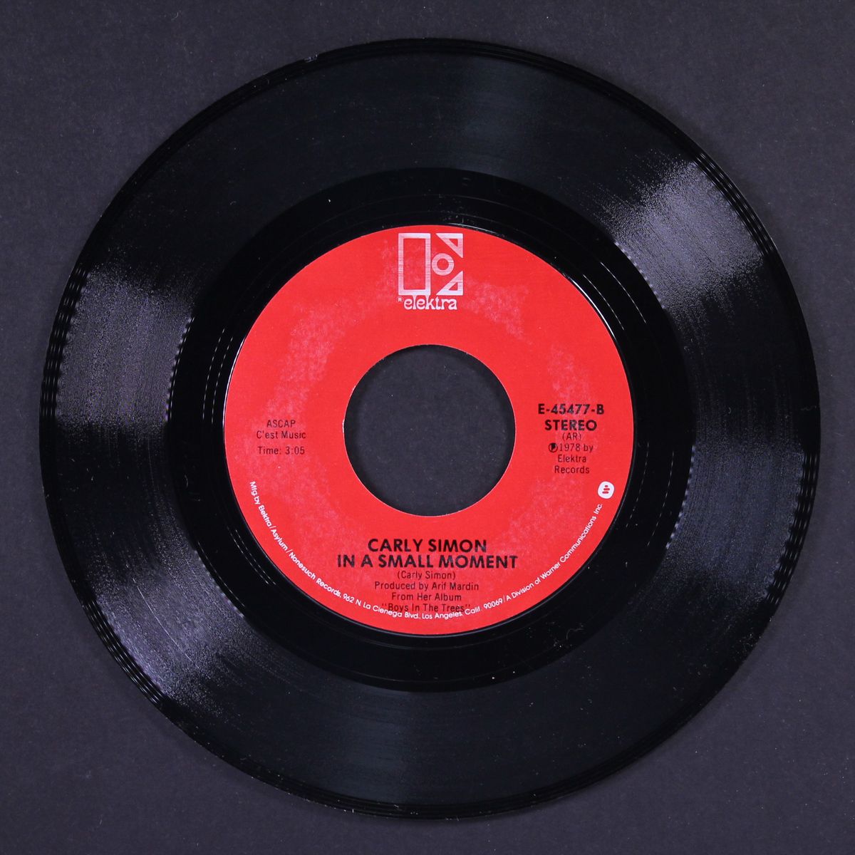 you belong to me / in a small moment by CARLY SIMON