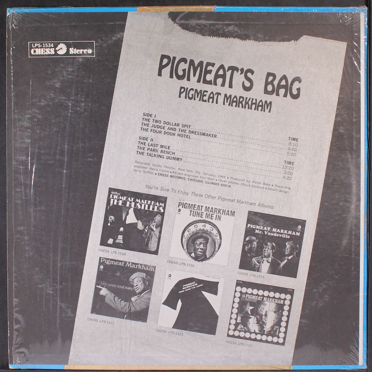 pigmeat's bag by PIGMEAT MARKHAM