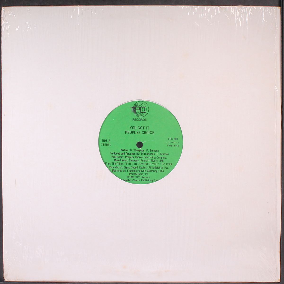 you got it / instro by PEOPLES CHOICE
