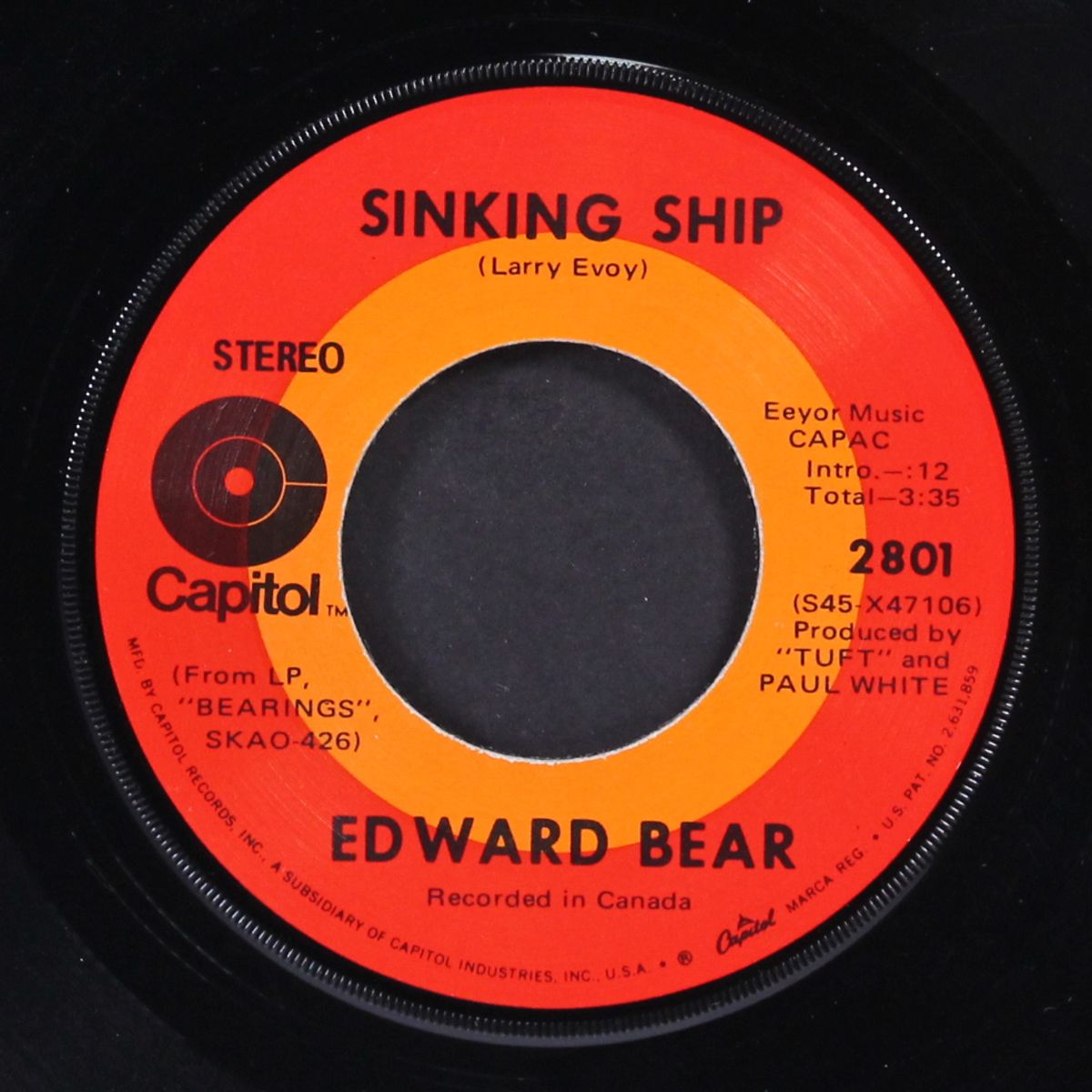 you, me and mexico / sinking ship by EDWARD BEAR