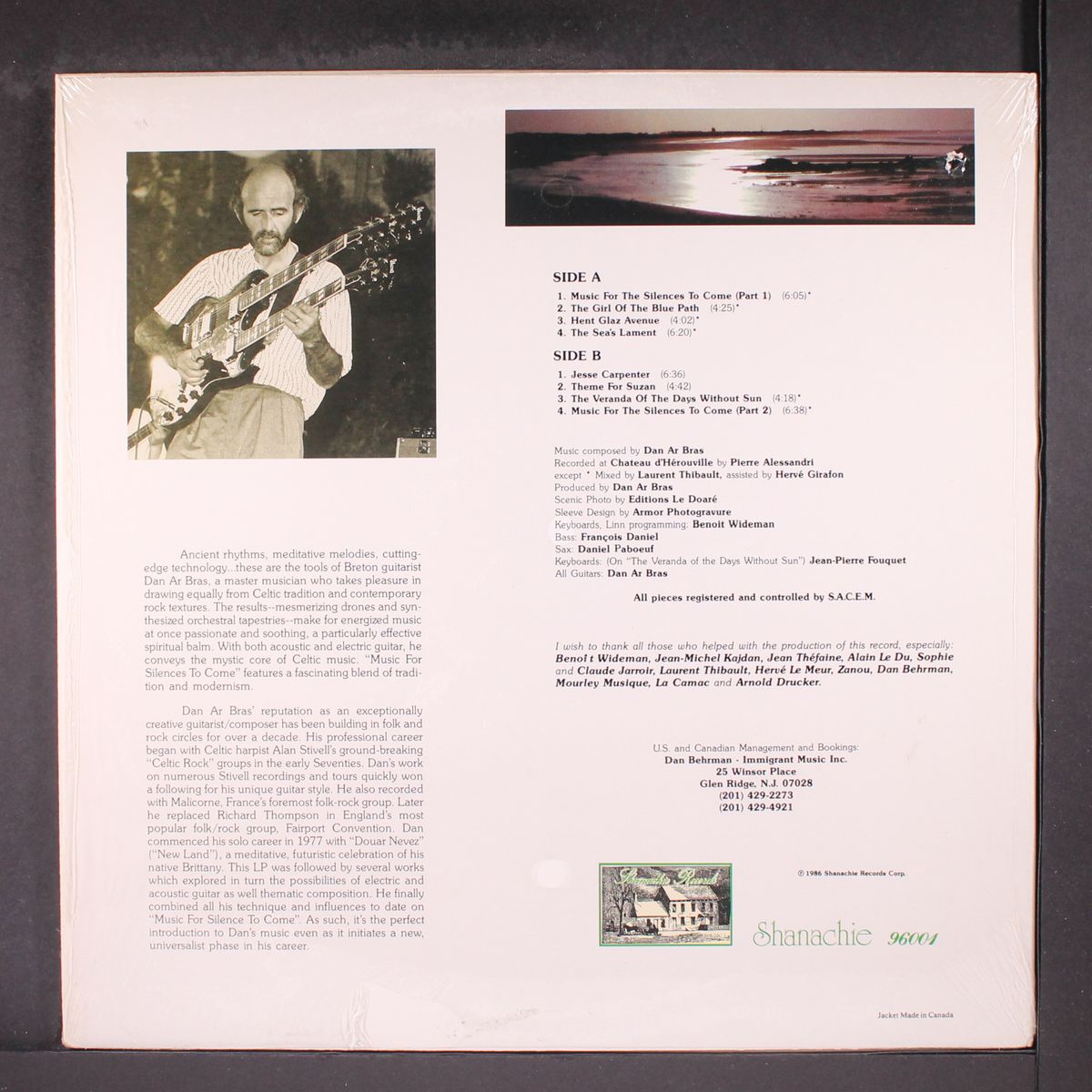 music for the silences to come by DAN AR BRAS