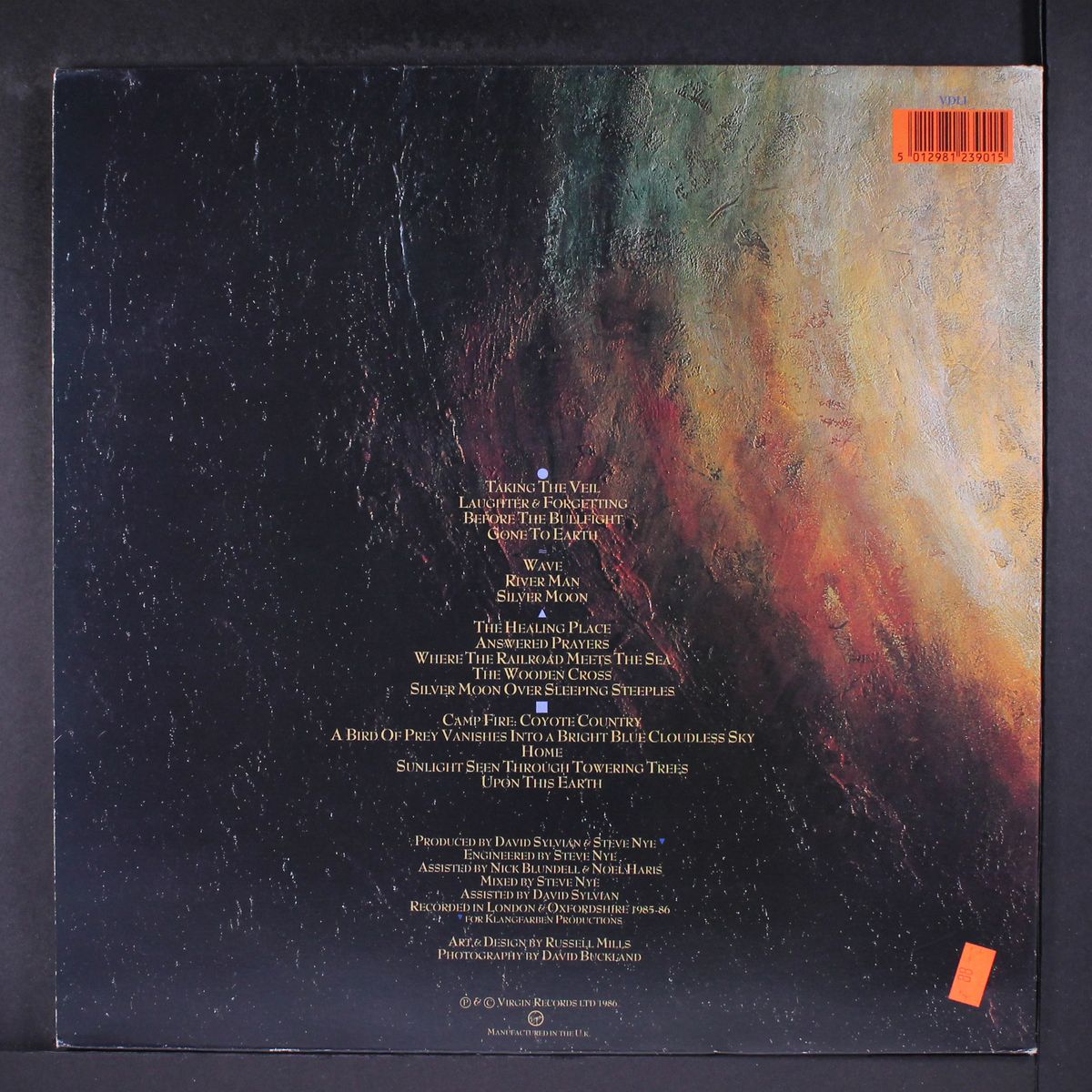 gone to earth by DAVID SYLVIAN