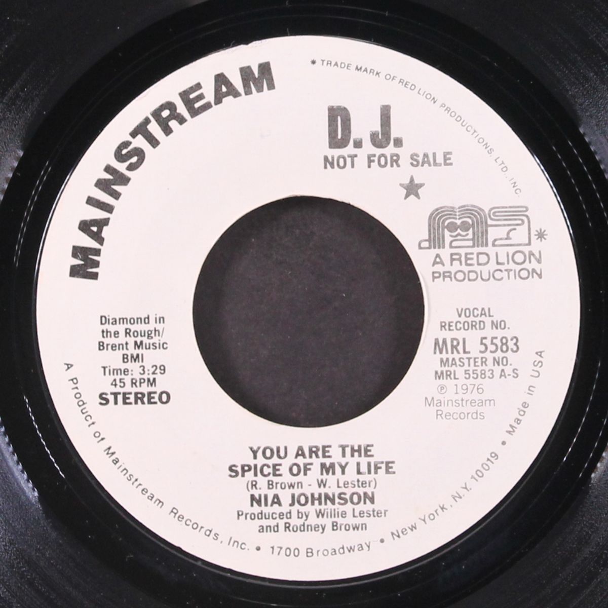 you are the spice of my life / same by NIA JOHNSON