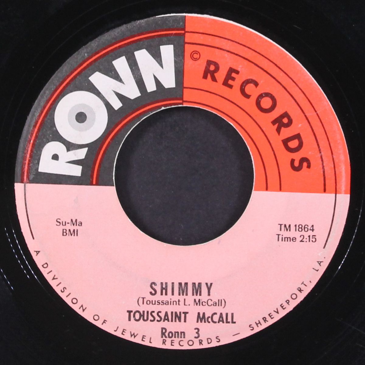 shimmy / nothing takes the place of you by TOUSSAINT MCCALL