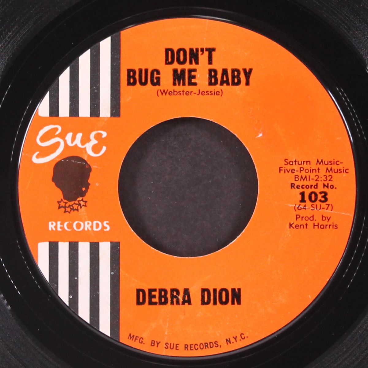 don't bug me baby / i want to know by DEBRA DION