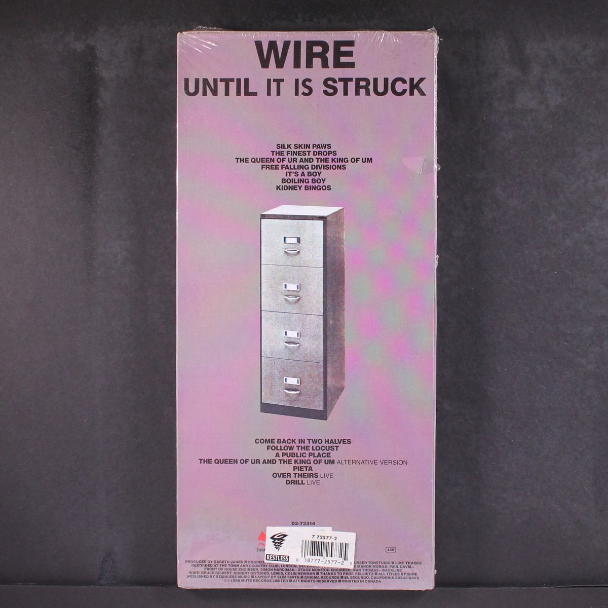 a bell is a cup until it is struck by WIRE