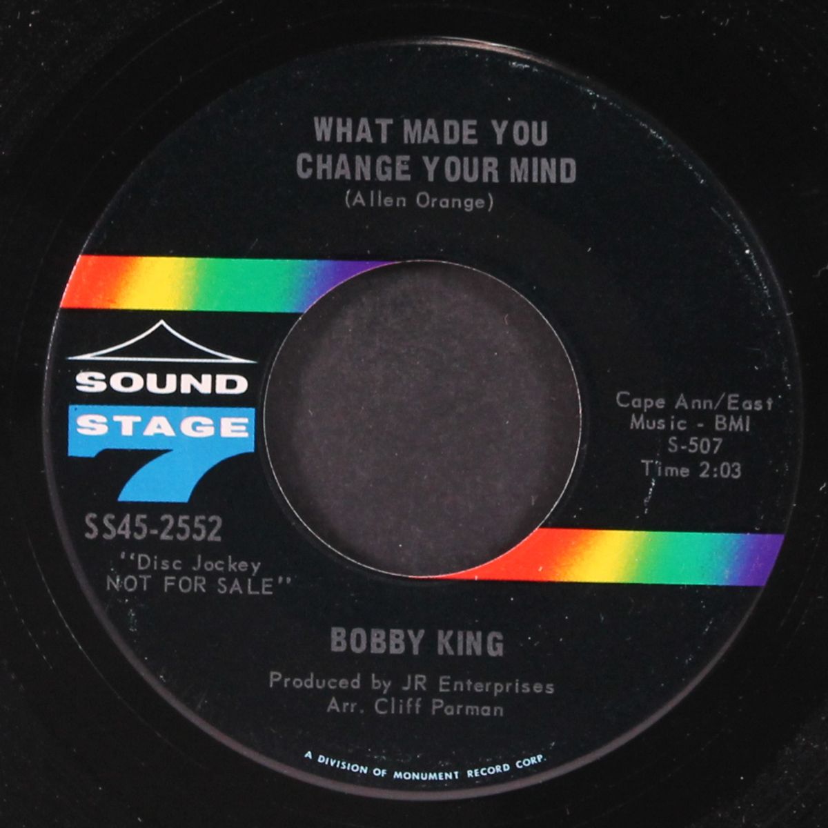 let me come on home / what made you change your mind by BOBBY KING
