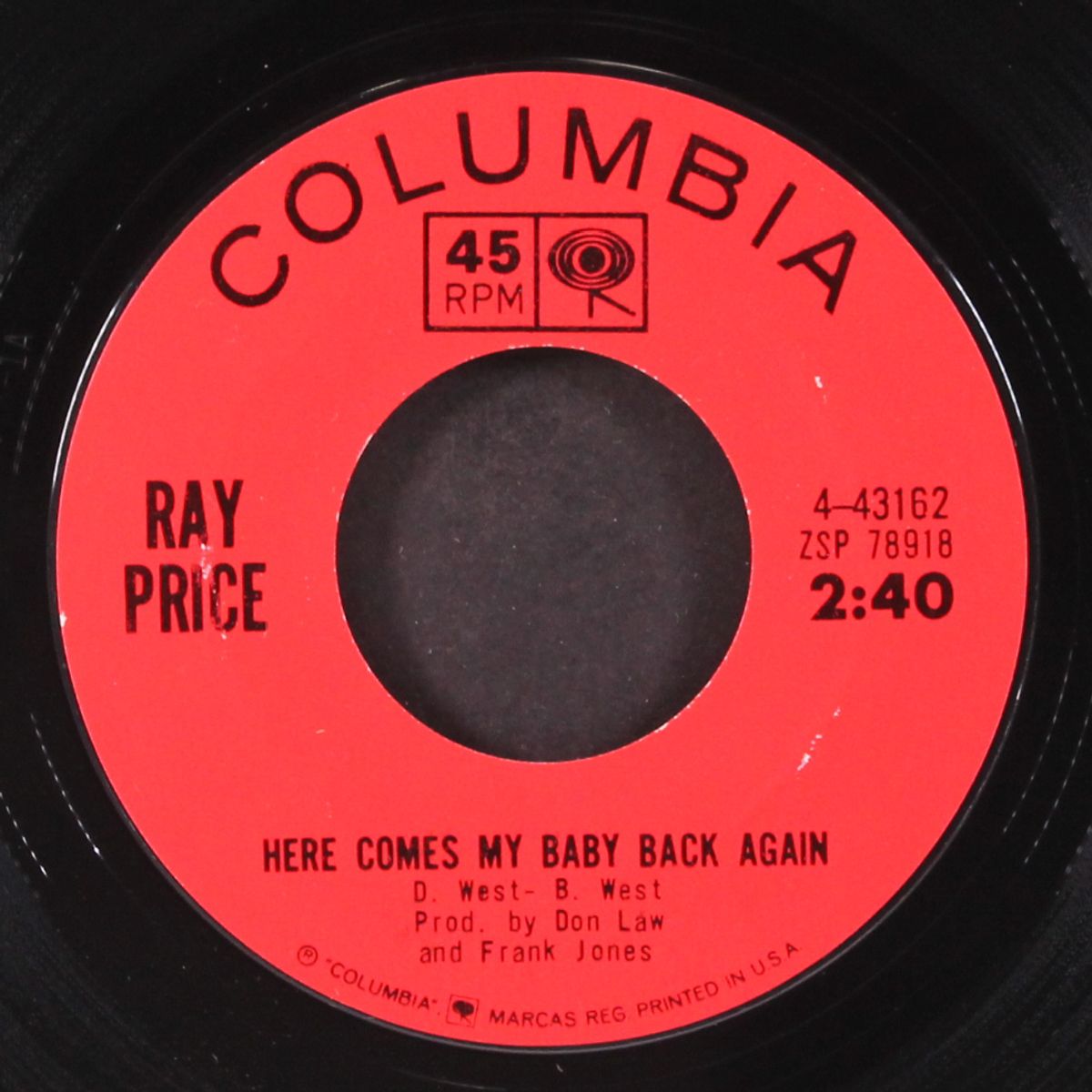 a thing called sadness by RAY PRICE