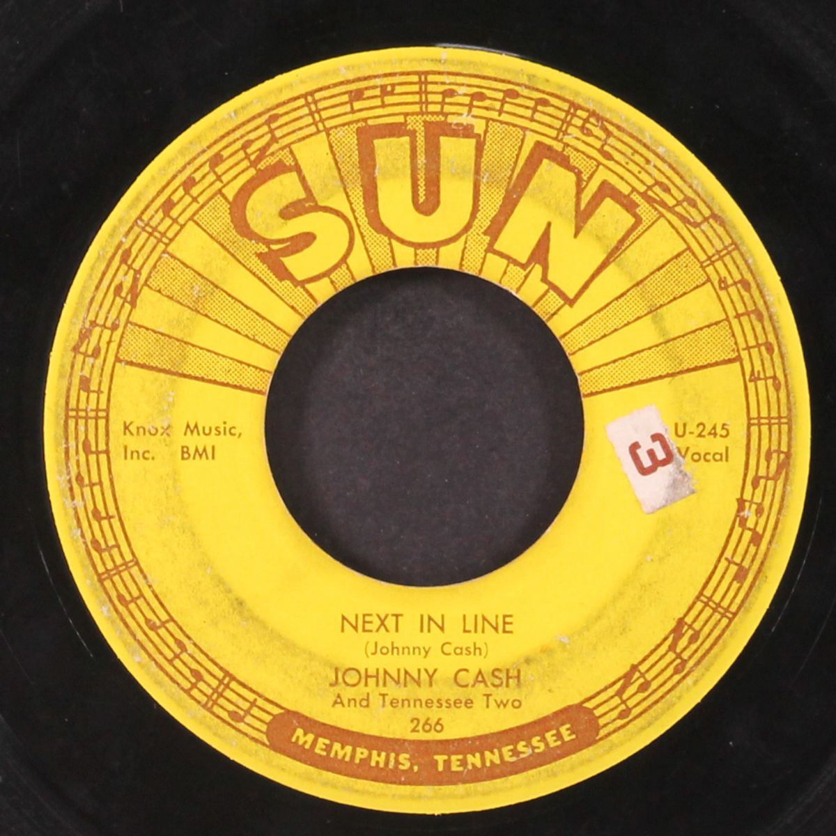 next in line / don't make me go by JOHNNY CASH