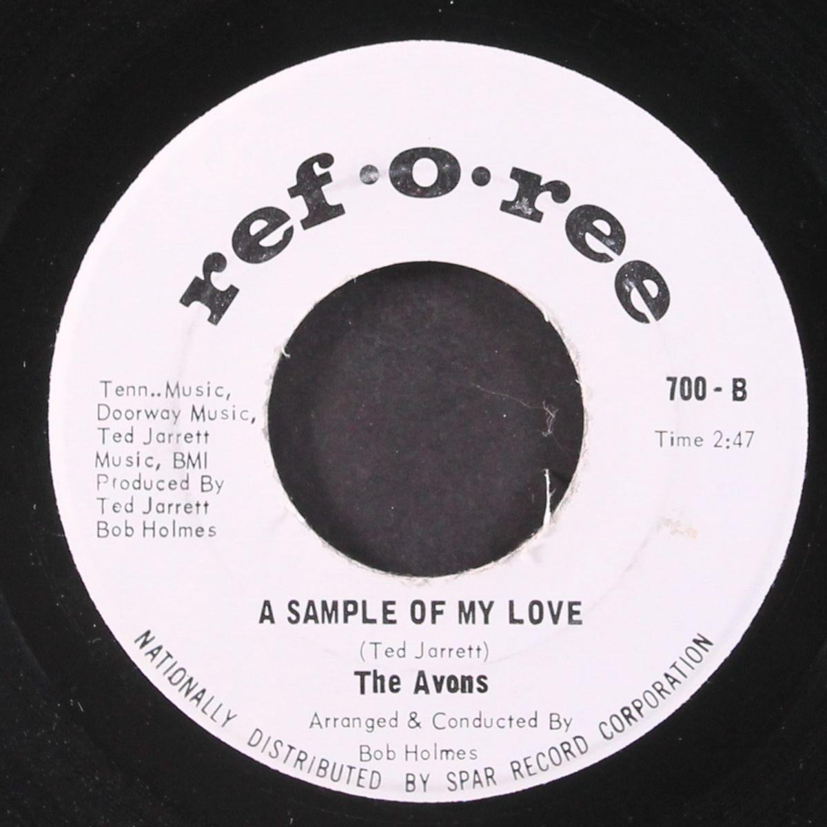 tell me baby / a sample of my love by AVONS