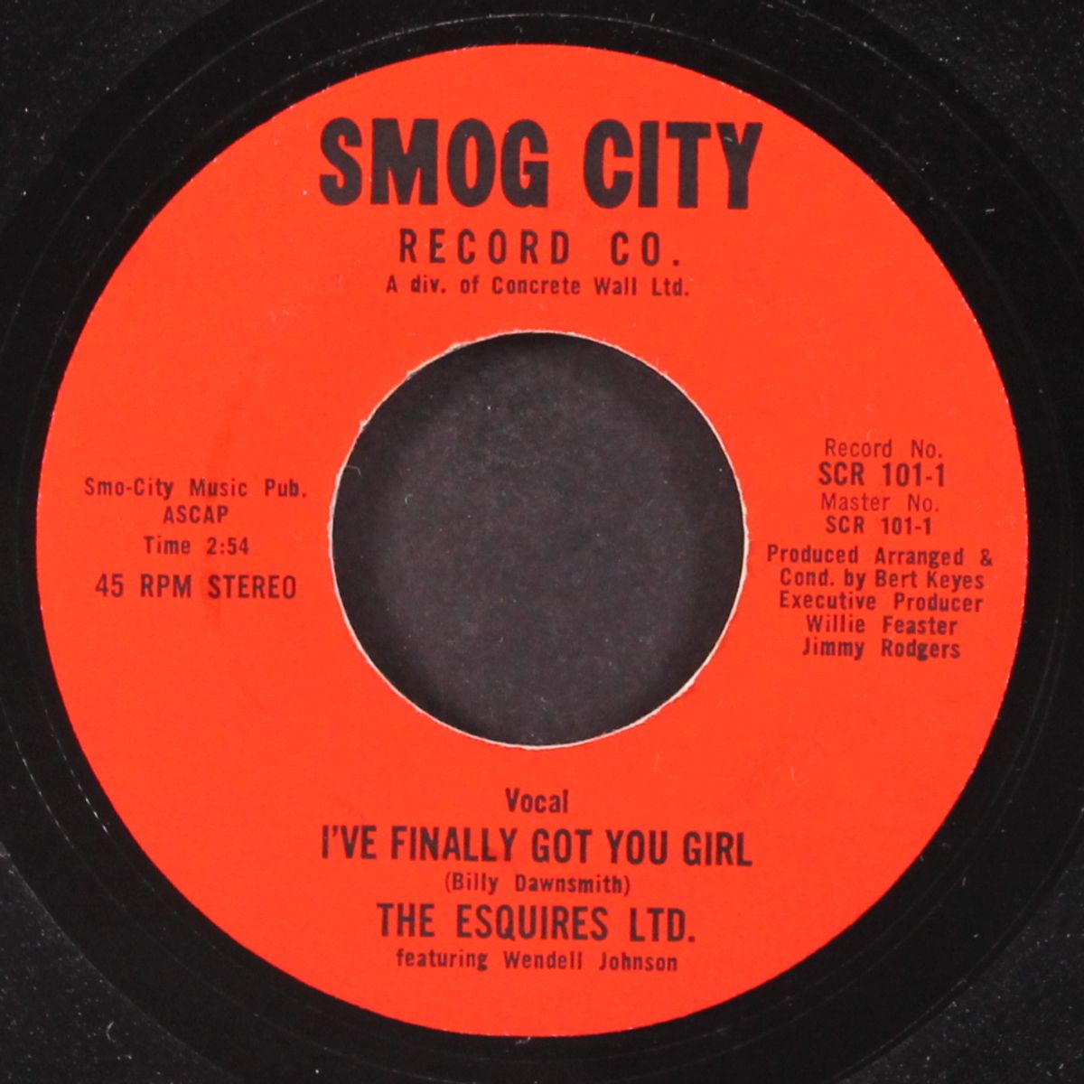 i've finally got you girl by ESQUIRES LTD.