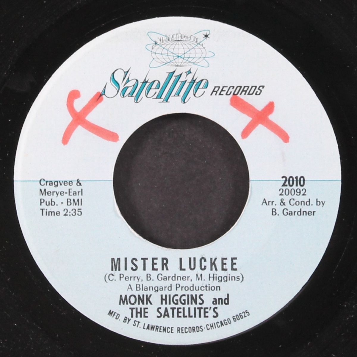 ain't that hateful / mister luckee by MONK HIGGINS