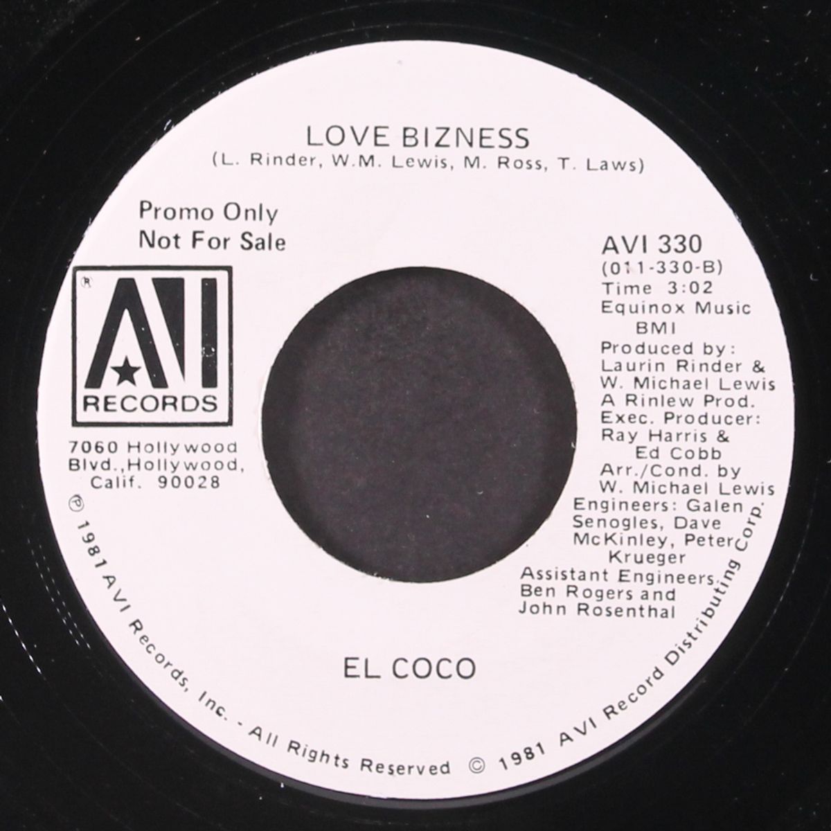 something ya got makes me hot / love bizness by EL COCO