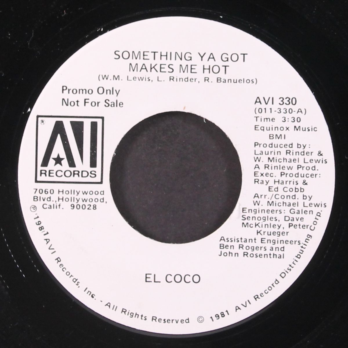 something ya got makes me hot / love bizness by EL COCO