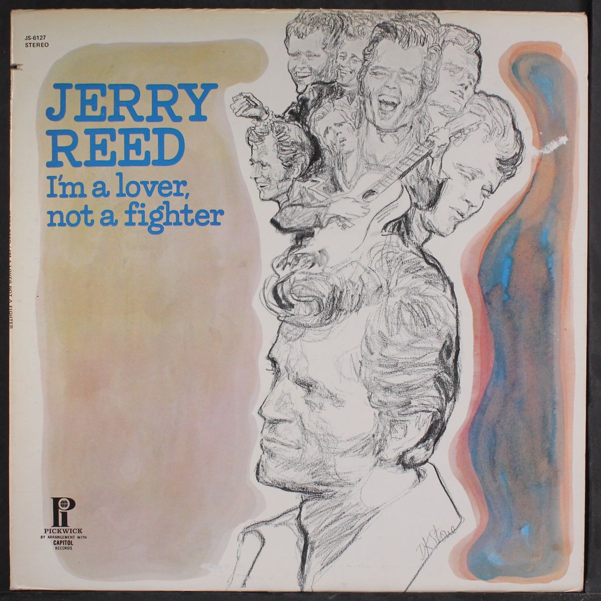 i'm a lover not a fighter by JERRY REED