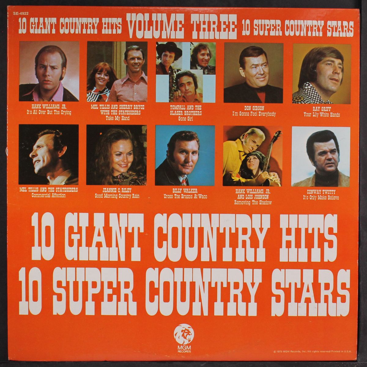10 giant country hits by 10 super country stars, vol. 3 by VARIOUS