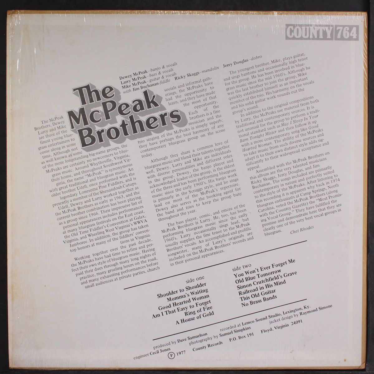 the mcpeak brothers by MCPEAK BROTHERS