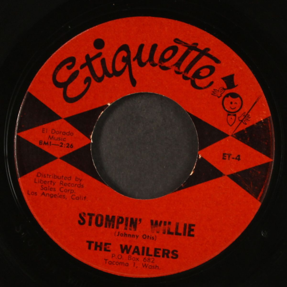 stompin' willie / doin' the seaside by WAILERS