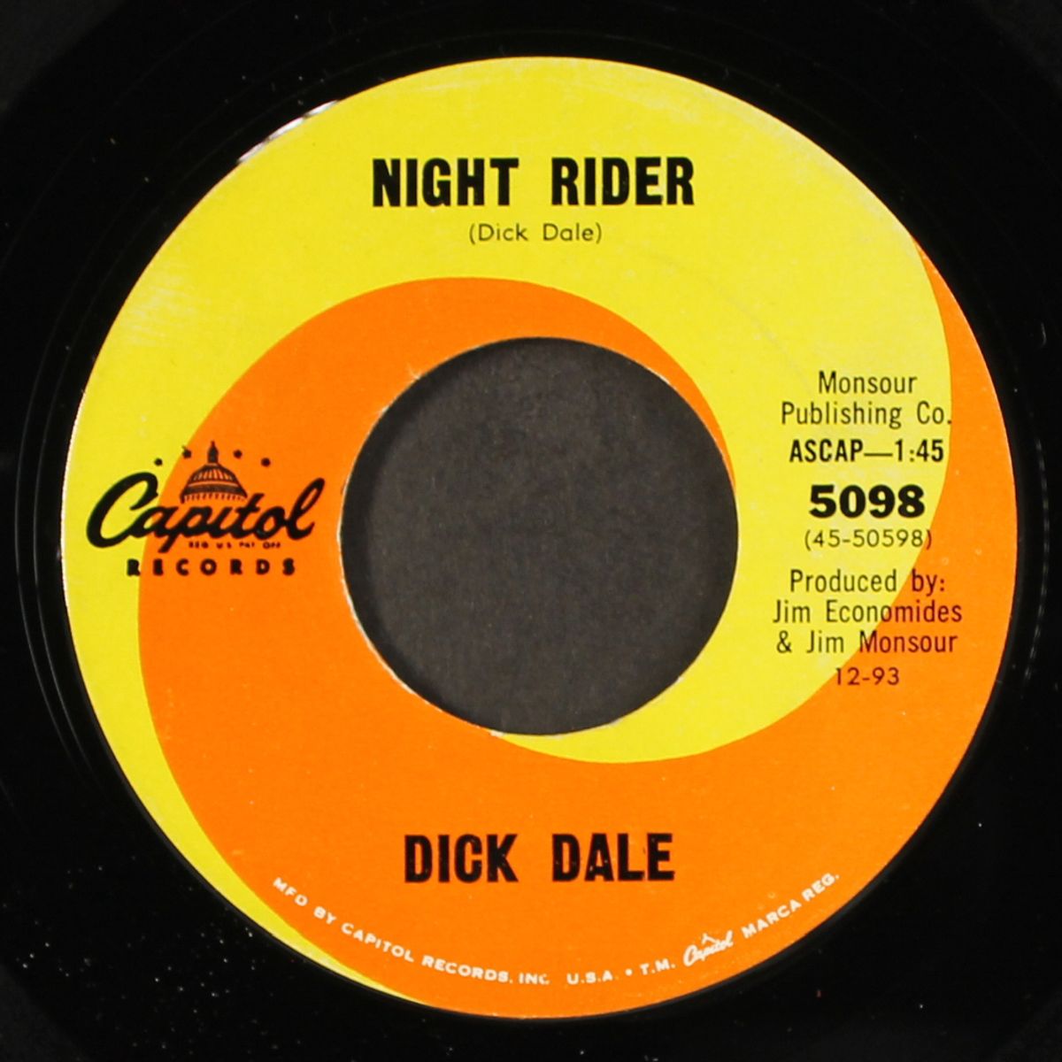 the wedge / night rider by DICK DALE